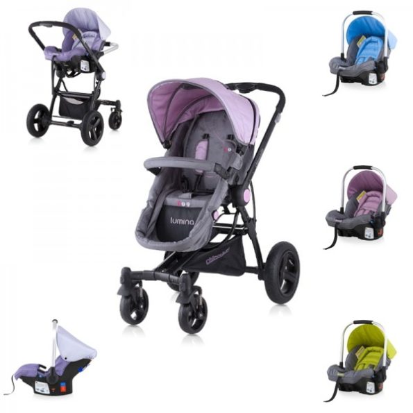 Chipolino - Carucior Chipolino LUMINA Air + Scaun auto 0-13 kg