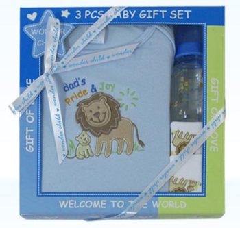 Wonder Child - Set cadou 3 piese Leon blue